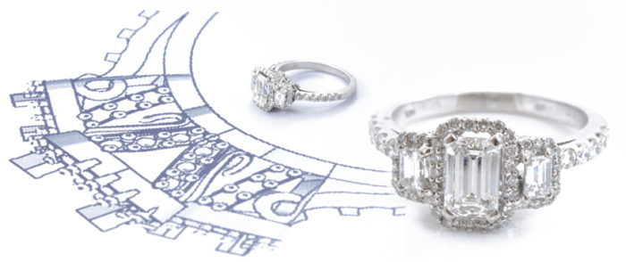Custom jewelry design sales
