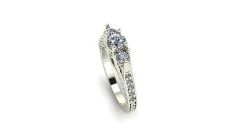 Affordable Moissanite Engagement Rings