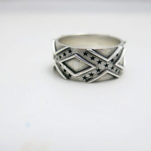 Confederate Flag Wedding Ring
