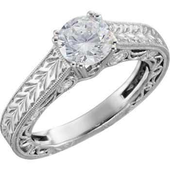 Cathedral Engagement Ring