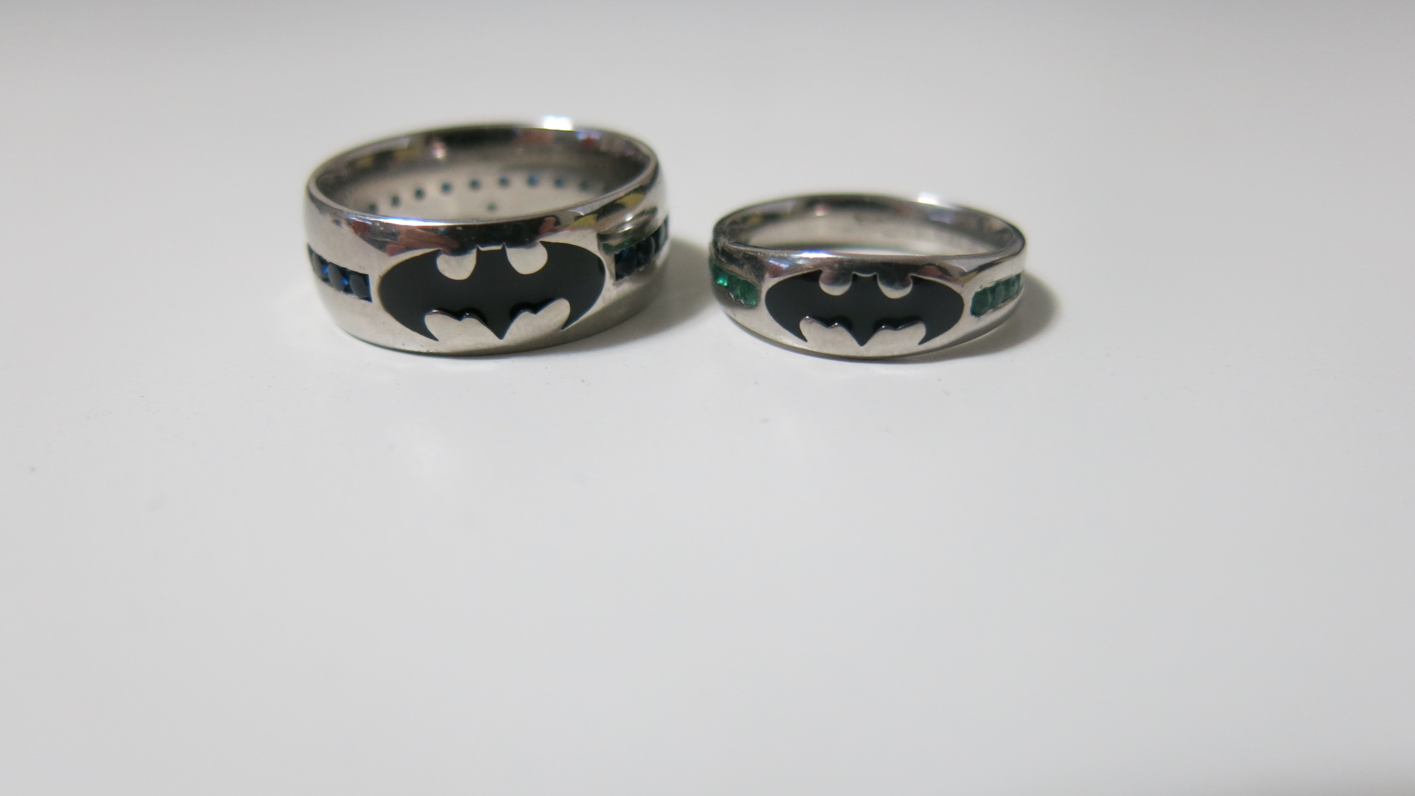 batman wedding rings