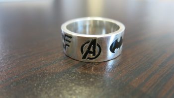 Superhero Wedding Rings Superhero Wedding Rings