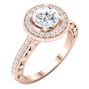 Custom Vintage Engagement Rings