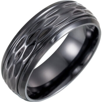Black Titanium Wedding Ring Black Titanium Wedding Ring