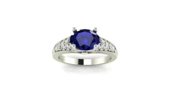 Split Shank Engagement Ring