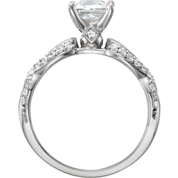 Princess Infinity Engagement Ring