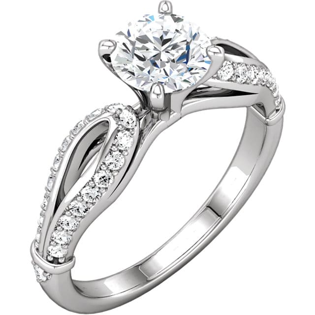 Cathedral Style Ring | Custom Engagement Rings | Custom Jewelry