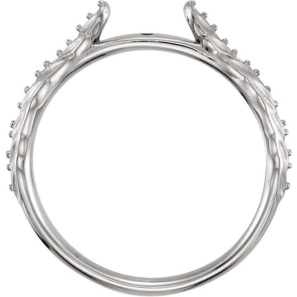 Sculptural Custom Engagement Ring