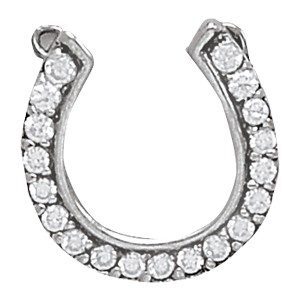 Diamond Horseshoe Necklace