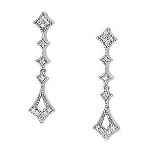 Art Deco Dangle Earrings