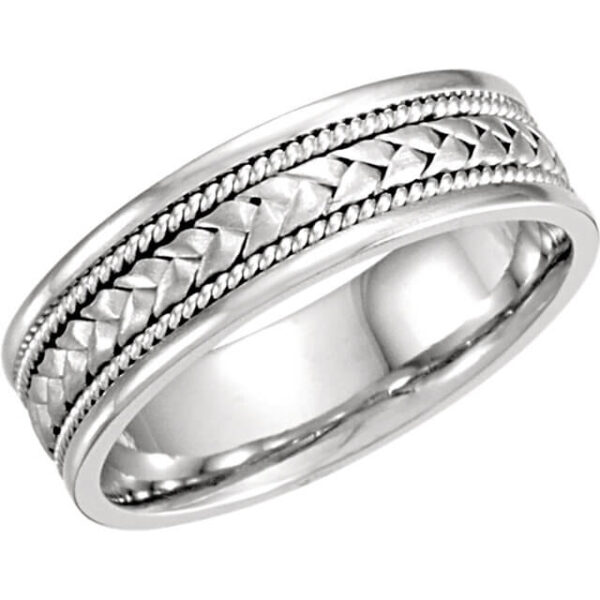 Men's Braided Wedding Ring