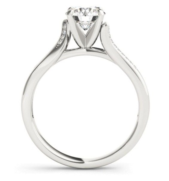 Modern Cathedral Engagement Ring