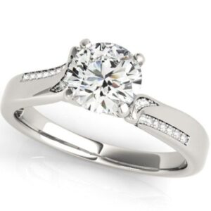 Modern Cathedral Engagement Ring