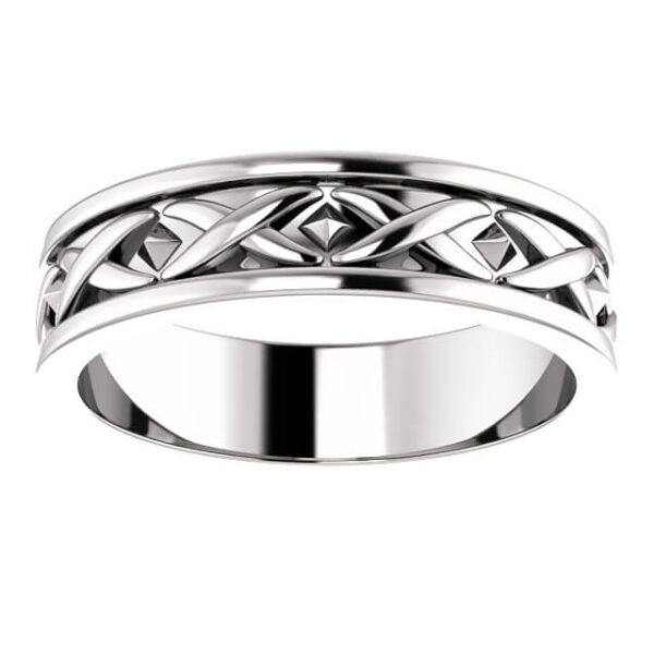 X Men's Wedding Ring