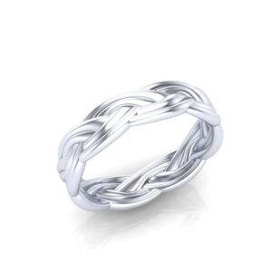 rope wedding band