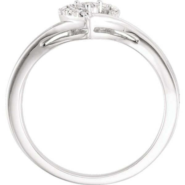 Diamond Heart Promise Ring