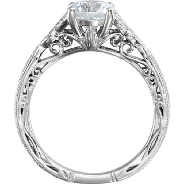 Celtic Cathedral Engagement Ring