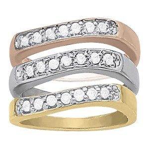 Accented Stackable Rings