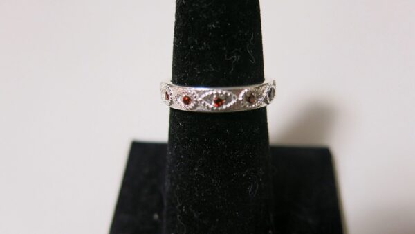 Custom Milgrained Wedding Ring