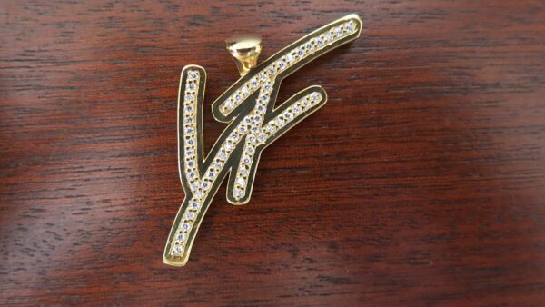 Diamond Name Pendants