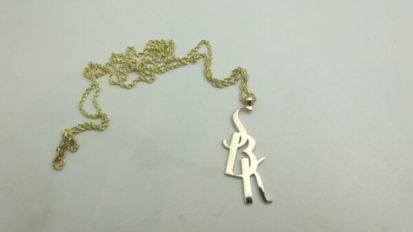 Initials Monogram Necklace