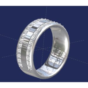 Modern Men's Wedding Rings