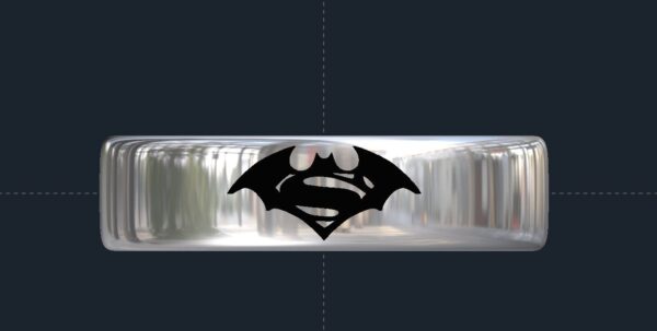 Batman vs Superman Wedding Ring