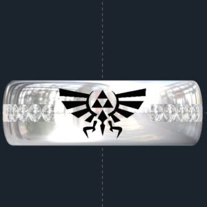 Zelda Triforce Wedding Ring