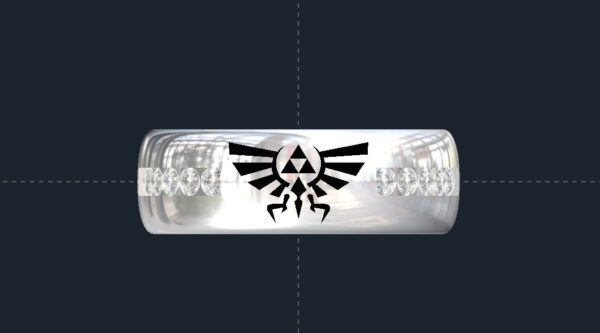 Zelda Triforce Wedding Ring