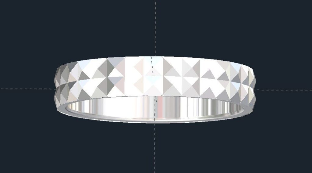 Patterned Wedding Rings | Custom Wedding Rings