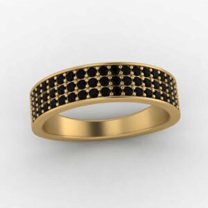 Men's Tapered Diamond Wedding Band