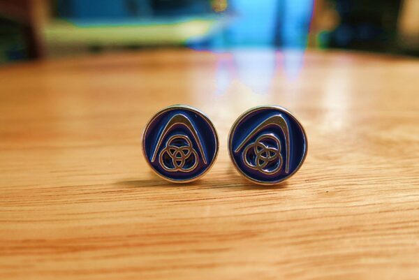 custom monogram cufflinks