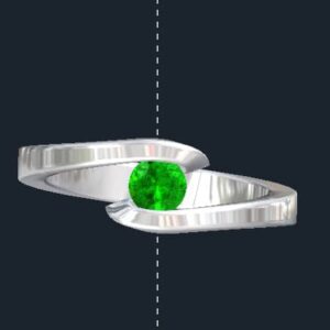 Tension Setting Engagement Rings