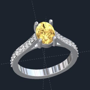 cathedral engagement ring