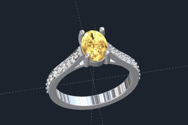 cathedral engagement ring