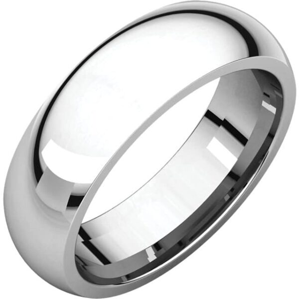 Comfort Fit Wedding Rings