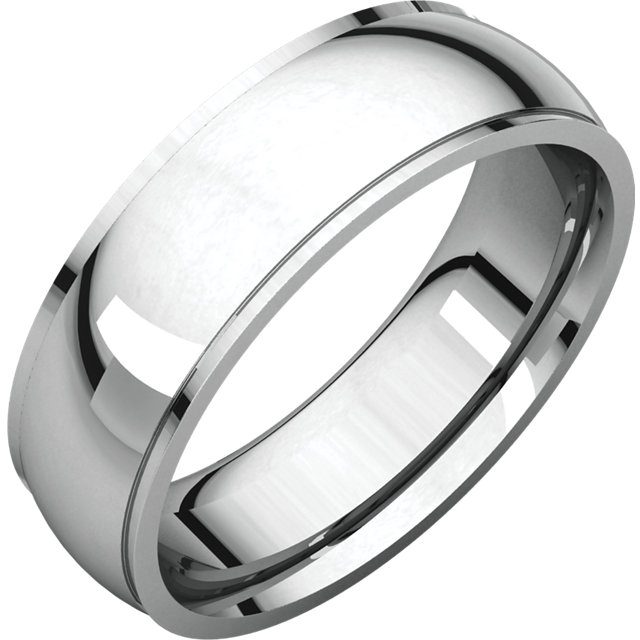 Edge Men's Wedding Ring | Custom Wedding Rings | Valeria FJ Dallas