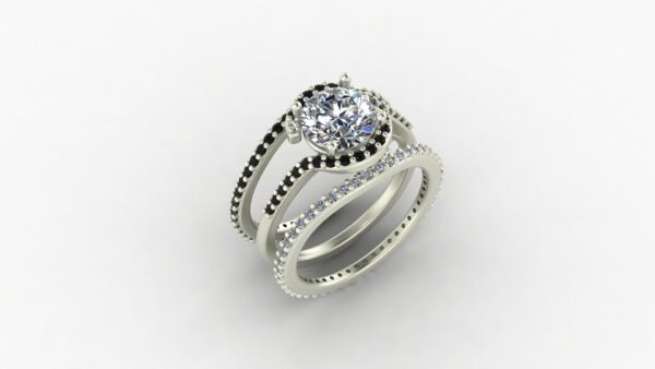 Semi Halo Engagement Ring