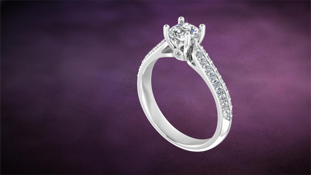 Vintage Engagement Ring | Art Deco Engagement Ring | Valeria FJ Dallas