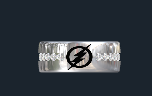The Flash Wedding Ring
