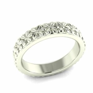 Art Deco Flower Rings