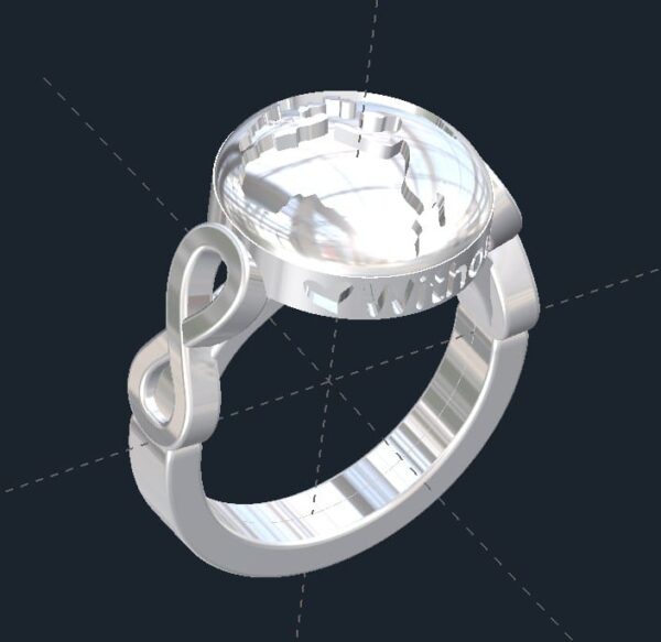 Infinity Globe Ring