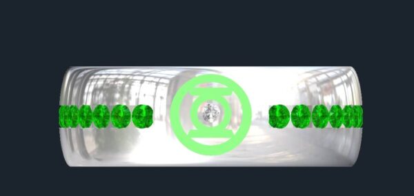Custom Green Lantern Ring