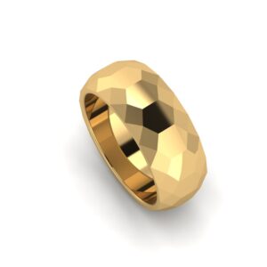 Hexagonal Wedding Ring