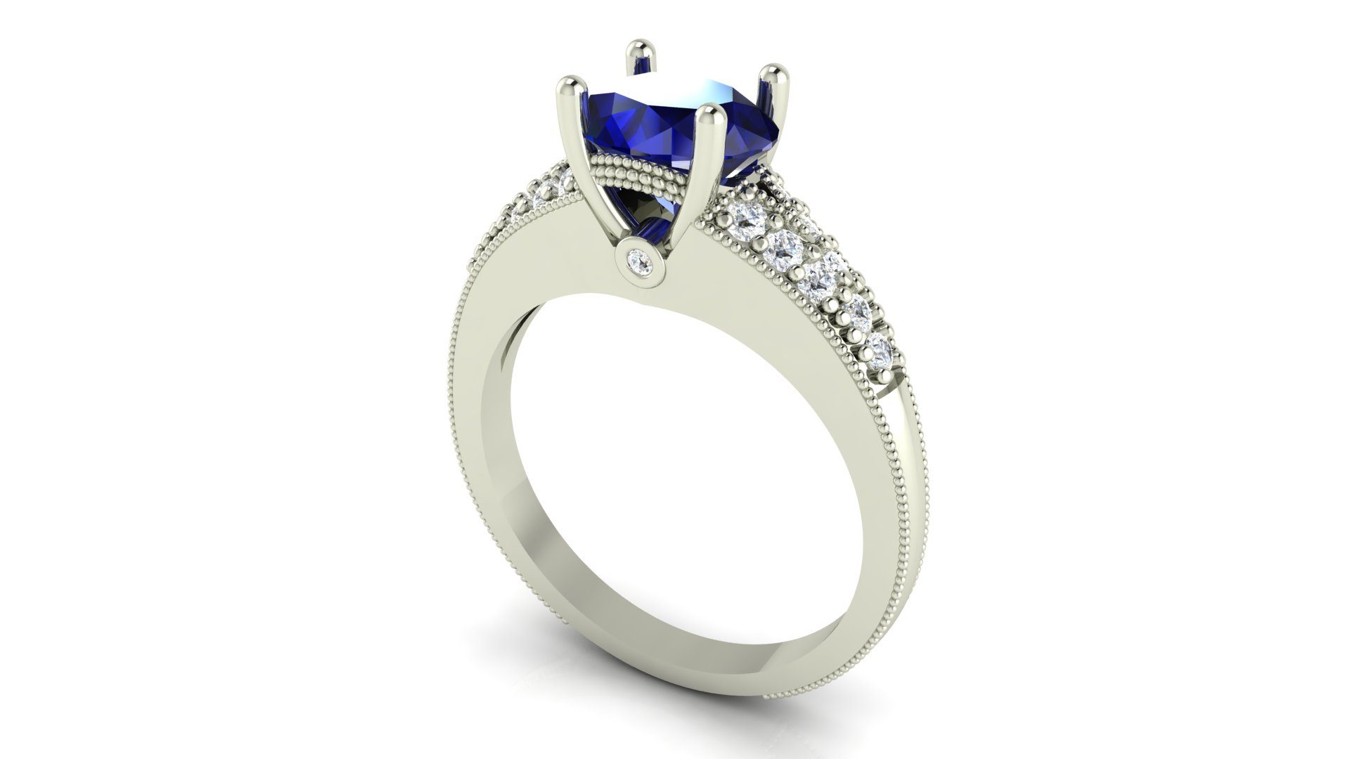 Custom Engraved Engagement Ring | Custom Engagement Rings | VFJ