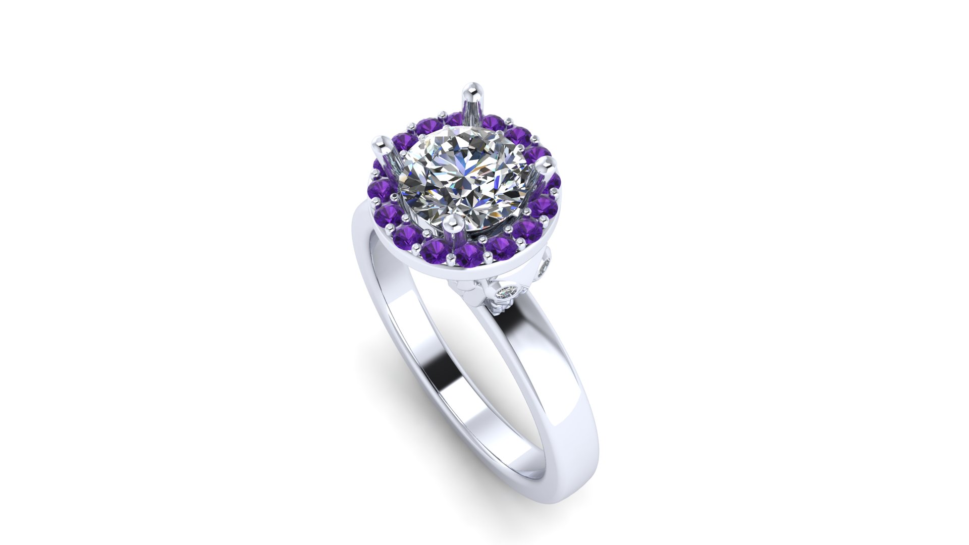 Owl Engagement Ring