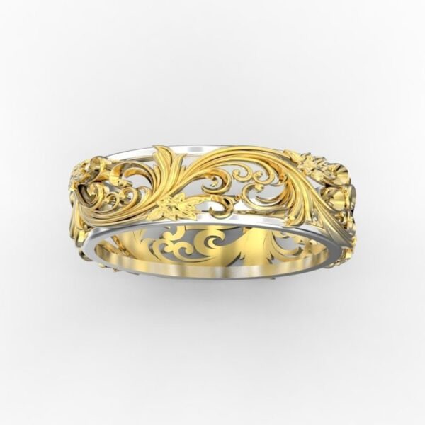 Flower Wedding Ring