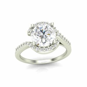 Semi Halo Engagement Ring