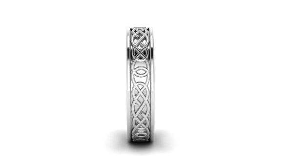 Celtic Weave Wedding Band