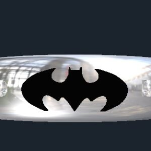 tapered batman wedding band